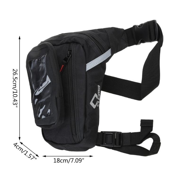 Men Drop Leg Pouch Tools Bags Waterproof Leg Bag Fanny Pack Thigh Bags Bike Cycling Hip Bag Portable Waist Packs
