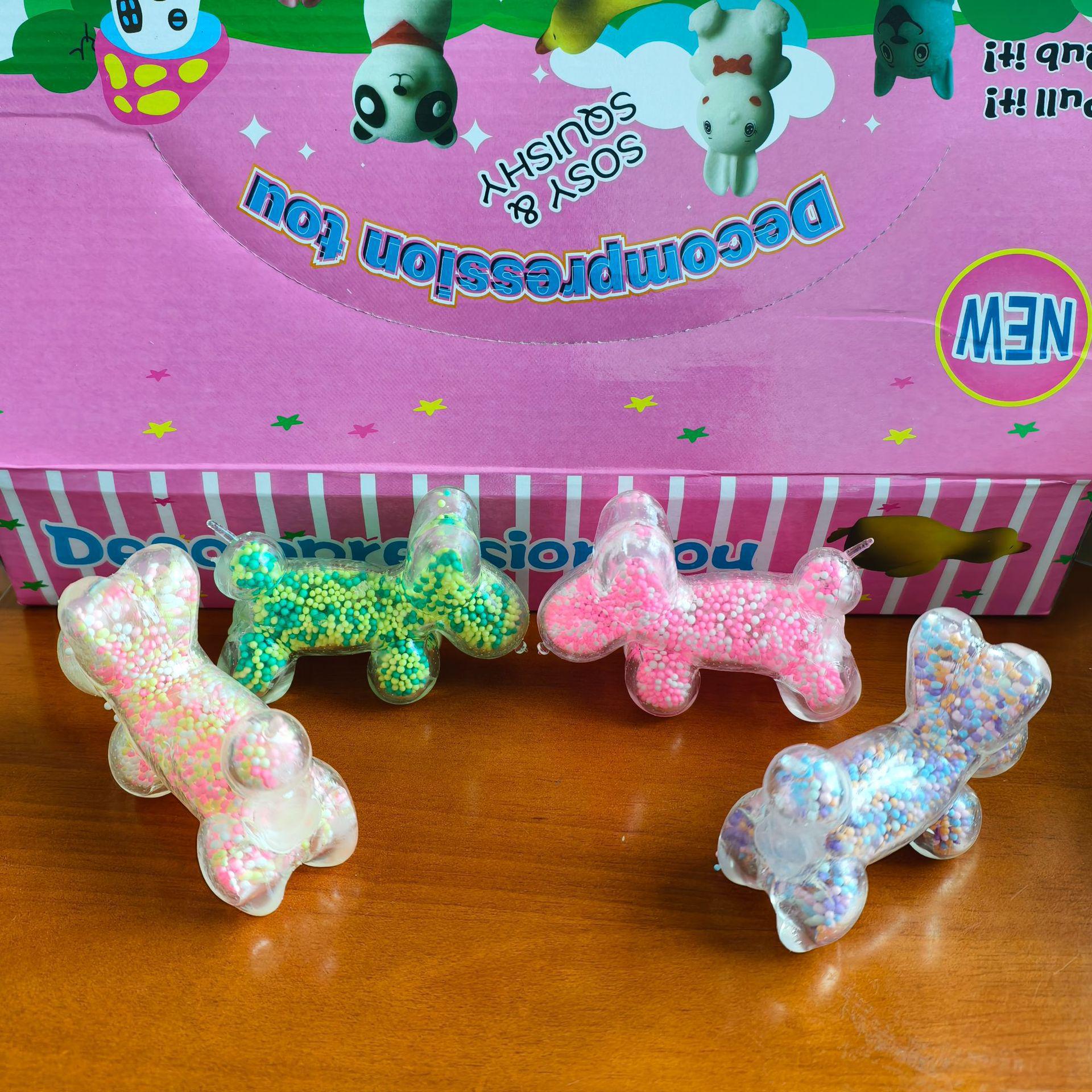 

Cute Jelly Maltose Balloon Dog Stress Relief Squeeze Toy
