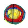 Rainbow Three-Way Foldable Cat Tunnel Toy