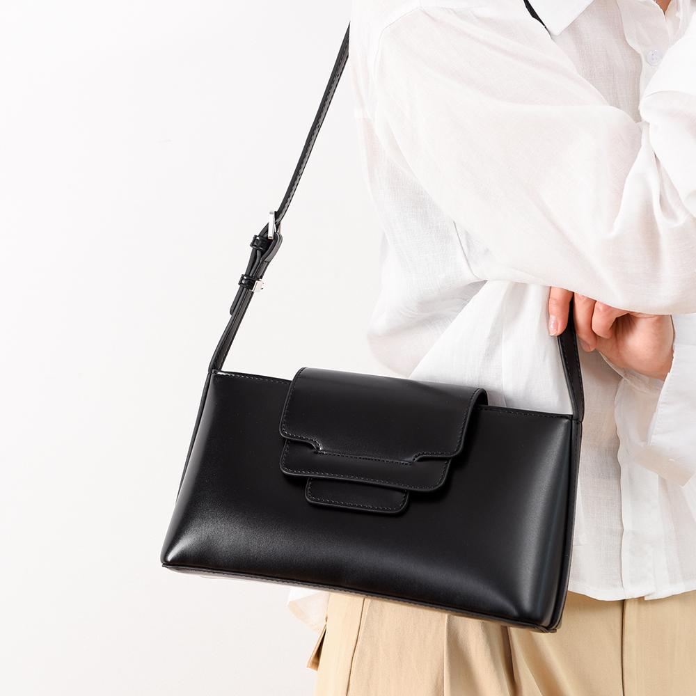 2025 Autumn New Fashion Niche Sense Women's Shoulder Bags Simple Noble Solid Color Female Messenger Bags High Sense PU Leather Ladies Small Square Bag