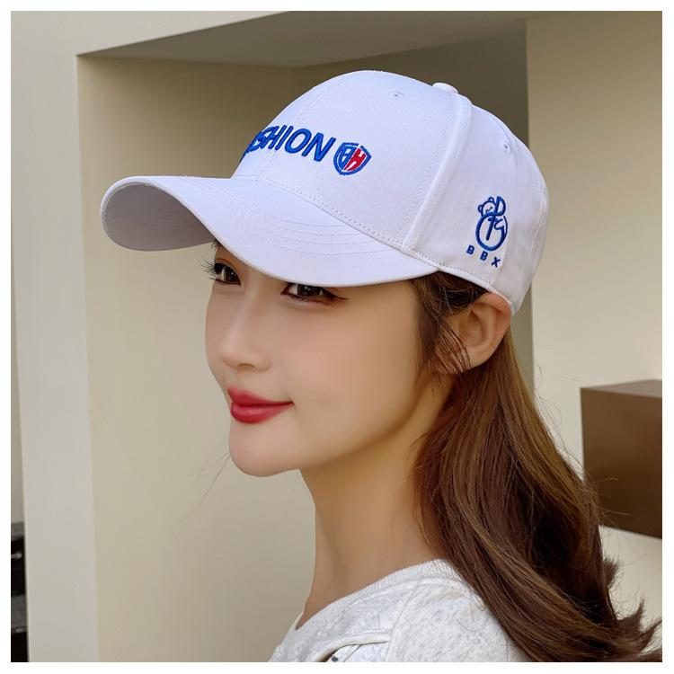 Hot shade sun protection niche design men's and women's trendy hats hard top baseball caps