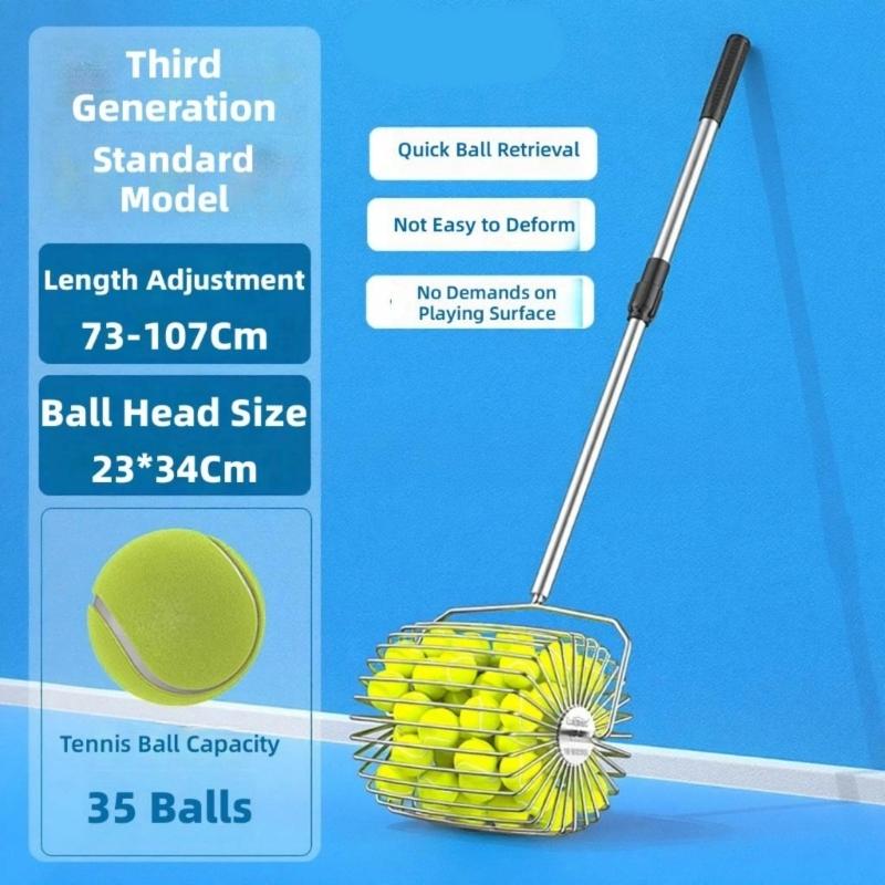 Raccoglitore Palline da Tennis Raccoglitore Tennis Portapalline Tennis Supporto Raccoglitori Palline da Tennis Raccoglitori Pickleball Superiore