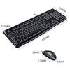Logitech MK120 Wired Keyboard and Mouse Combo