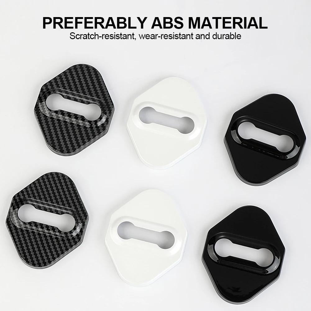 4X Car Door Lock Buckle Protective Cover Door Shock Absorber Cushion Thickened Anti-collision Pad for Honda Haoying Accord Civic