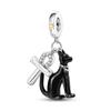 Cat Collection 925 copper Charms Bead Persian Bell Anderson Multifarious Cats Dangle Fit Bangle Bracelet Necklace DIY Zircon