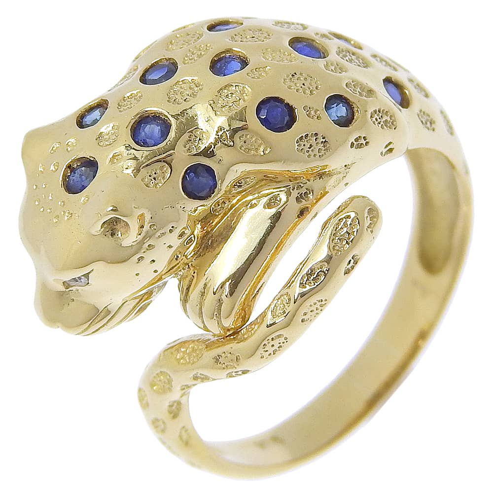 

Panther Ring K18 yellow gold #7.0(US Size) 6.5g Women Used