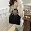 Women'S Bag Fashion Handbag Simple Retro Shoulder Bag Foreign Style Versatile Messenger Bag