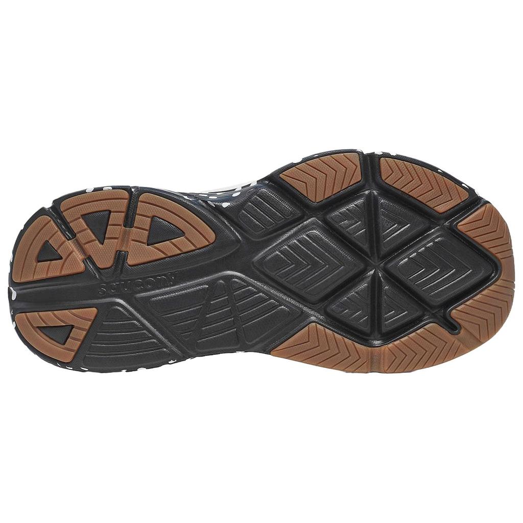 SAUCONY Keith Haring X Guide 18 NYC Tênis de Corrida Dinâmicos Confortáveis Masculinos Branco S20998-212