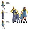 Despicable Me Minions Gru Cosplay Costume Family Matching Sewn Craftsmanship For Role Play Collectors