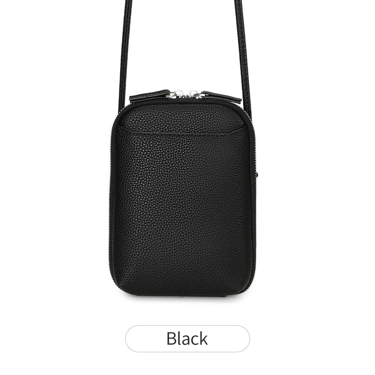 

Classic Solid Color Women s Crossbody Bag High-quality PU Leather Shoulder Bag Fashionableluxury Large Capacity Mobile Phone Bag