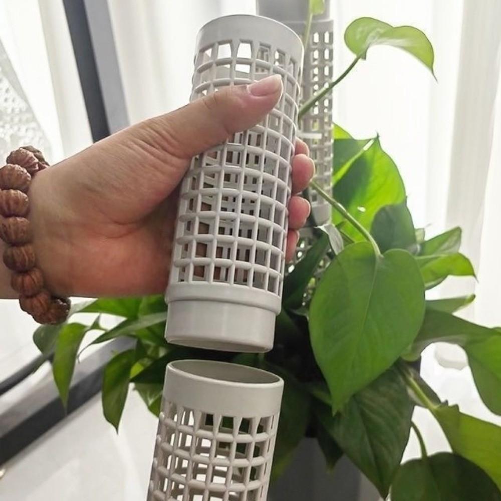 6PCS Sturdy Moss Pole Interlocking Vine Fixed Support Frame Multi-purpose Moss Stick  Greenhouse