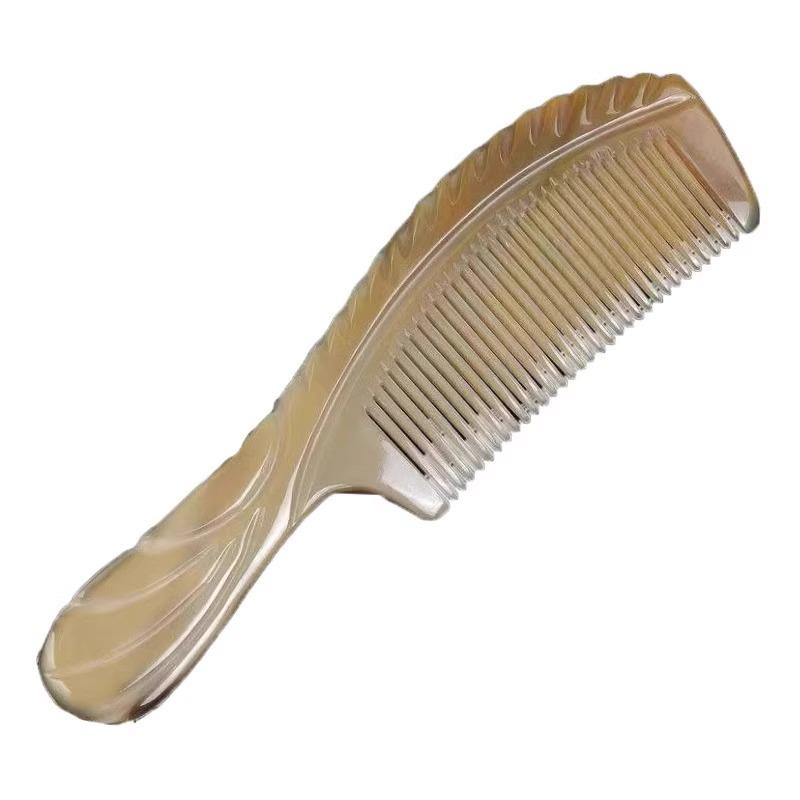 Thickened Ox Tendon Massage Comb for Long, Curly Hair - Durable and Special for Hairdressing