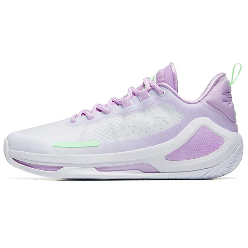 

Anta Alien 3 SE Wear-Resistant Low-Top Performance Basketball Shoes Men s White Purple Sneakers 112231107-1 43