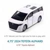Welly 2024 Toyota Alphard Kovový model 115 x 40 mm