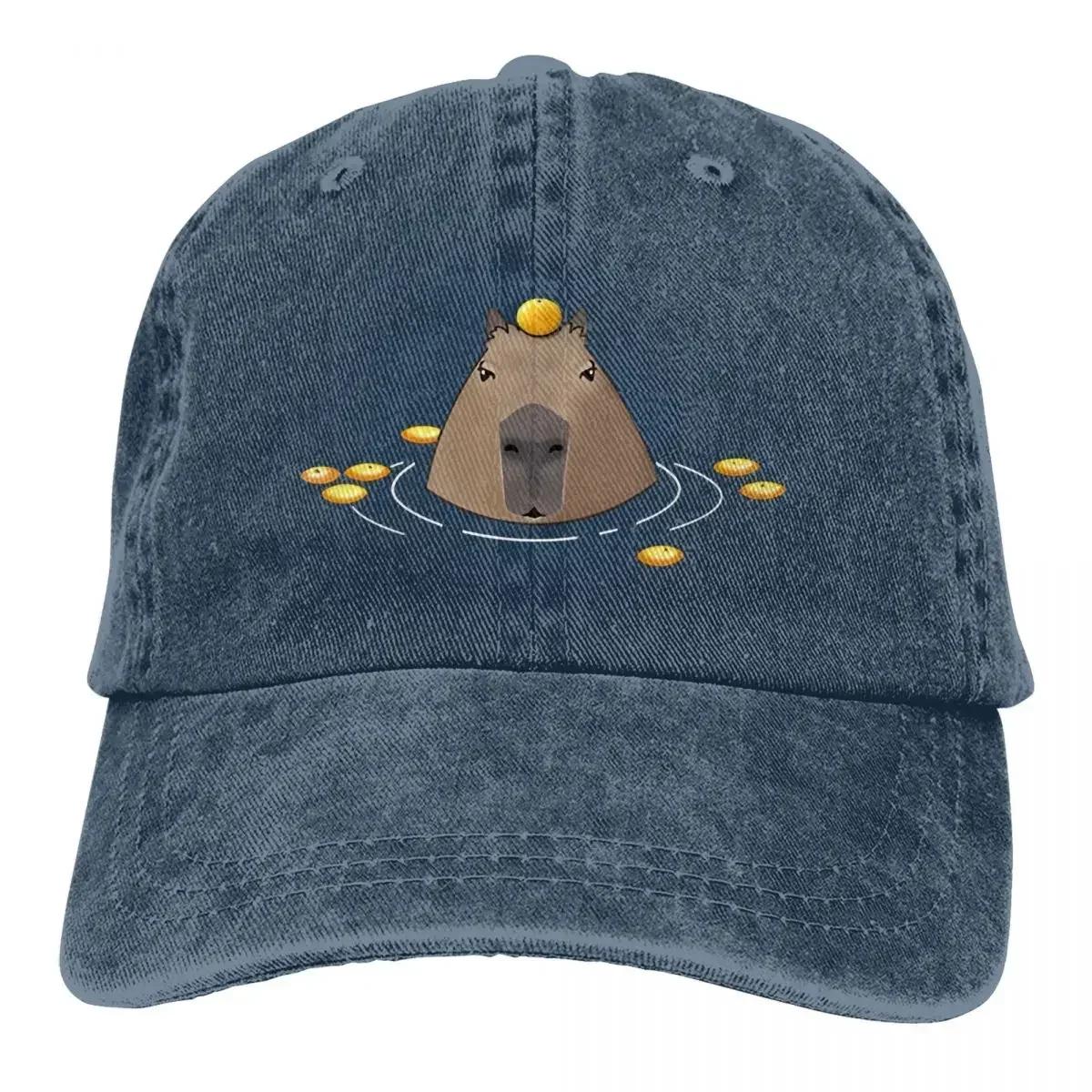 

Pure Color Dad Hats Capybara Womens Hat Sun Visor Baseball Caps Capybara Peaked Cap One Size