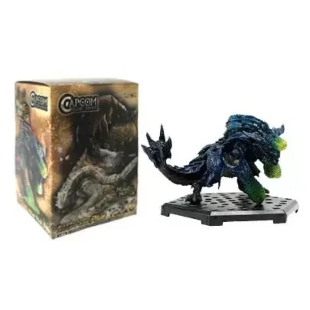Japanese Genuine Scale Model Monster Hunter Rise of Dawn Series Crushing Dragon Paralysis Dragon Tigrex Action Figure Toys