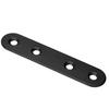 12 PCS Straight Brackets Stainless Steel Flat Metal Brackets Mending Repair Plate with Screws
