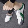 Fashion Men's Slippers Summer Mesh Breathable Casual Shoes Soft Sole Support Half Slippers for Men Baotou Half Slippers Sneakers