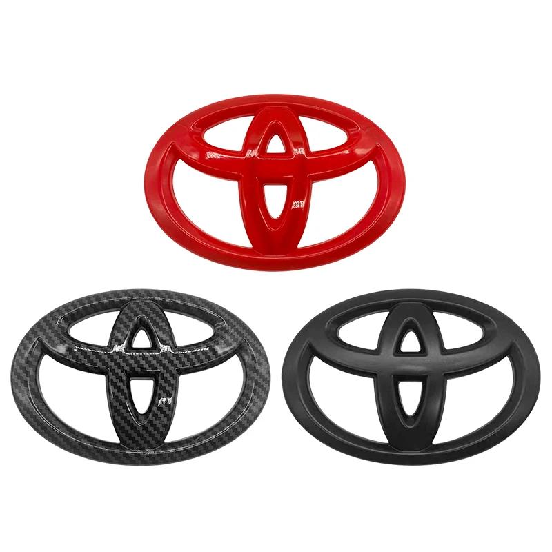Autocollants décoratifs pour volant de voiture Emblème pour Toyota Hilux Prius Avensis Auris Verso Corolla Camry Autocollants d'intérieur de voiture
