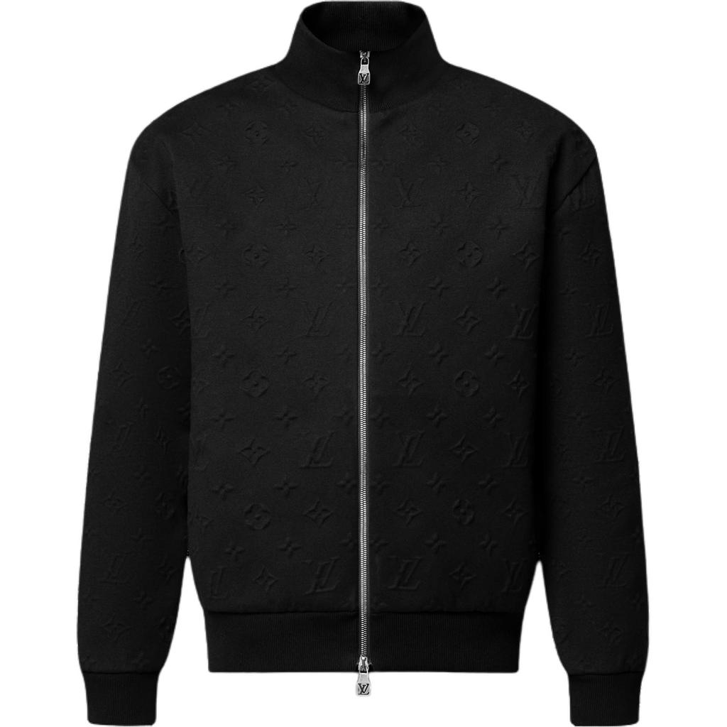 Lv Embossed Monogram Jersey Tracksuit Top 1AHCLO