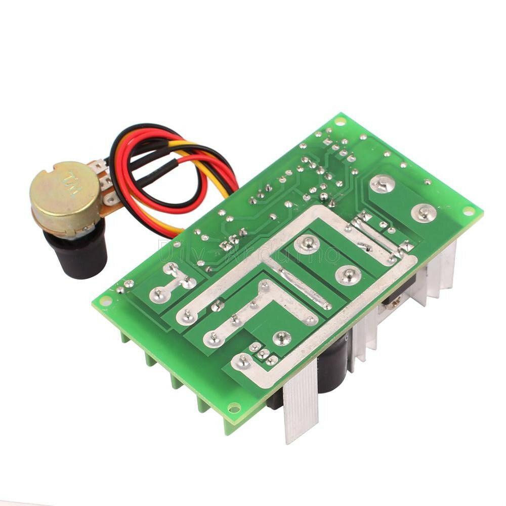 20A DC6-60V PWM Motor Speed Controller Module Dimmer Current Regulator+ Display