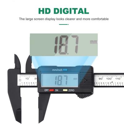 1PC Mini Plastic/vernier Caliper. Digital/display Caliper Student Vernier Scale 0 To 150mm Measuring Tool. Plastic Caliper