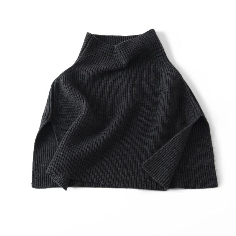 Women's 100% Cashmere Pullover Cape Vest