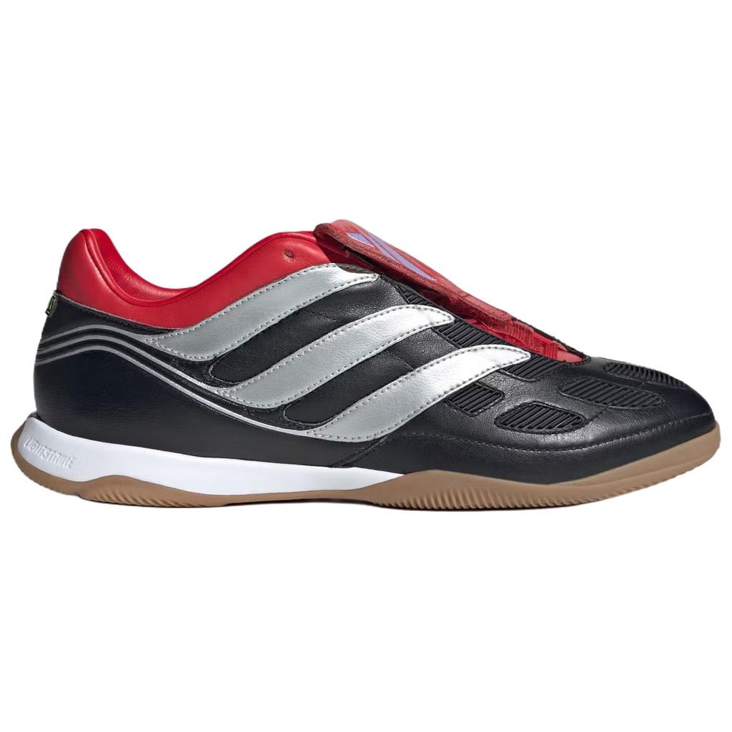 adidas Predator Precision Street G Comfortable Fit Soccer Shoes Unisex Soccer Shoes Black Silver JQ4223