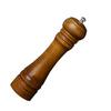 Pepper Mill Grinder Wood Hand Operated for Spices Multifunctional Ceramic Core Retro Color 8in