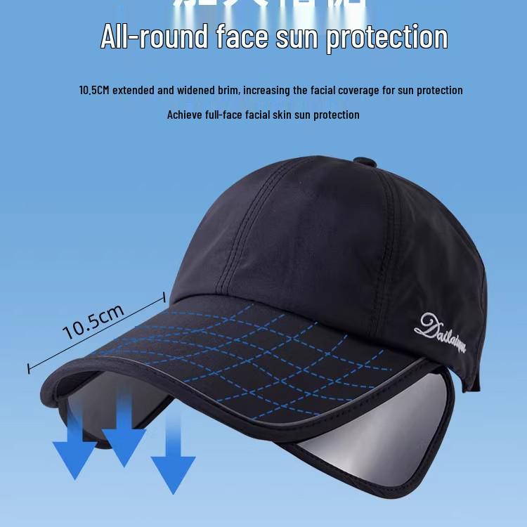 2025 Unisex UV Protection Seamless Sun Hat with Large Brim – Free Shipping