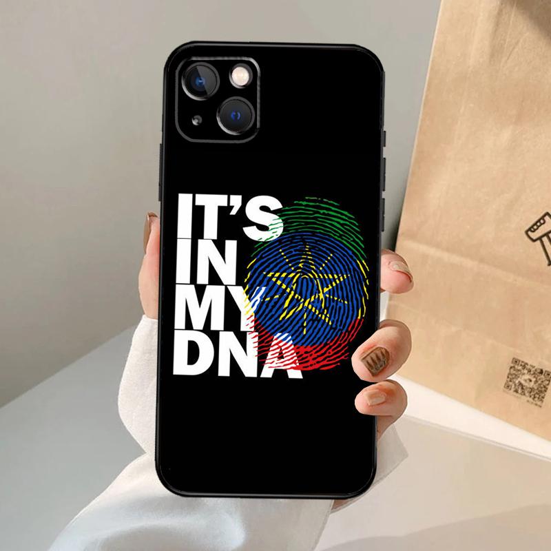 Ethiopia Flag Phone Case For iPhone 17 Air 16 15 13 11 12 14 Pro Max 13 12 mini 15 16 Plus 16e Cover Coque