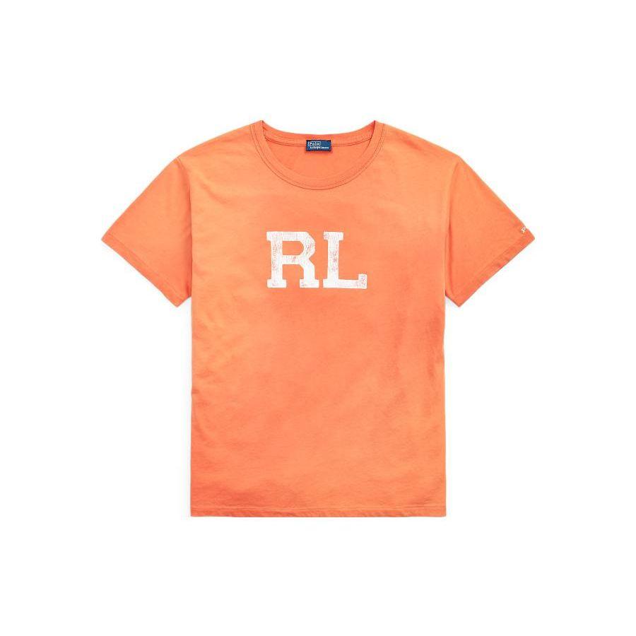 

Polo Ralph Lauren Ss23 Однотонная трикотажная футболка с круглым вырезом и короткими рукавами с логотипом RL Женская футболка Оранжевый WMPOKNINCU20659-800 XS