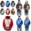 Premium Quality Ugly Xmas Christmas Sweater Santa Jacket Hoodie Pullover For All