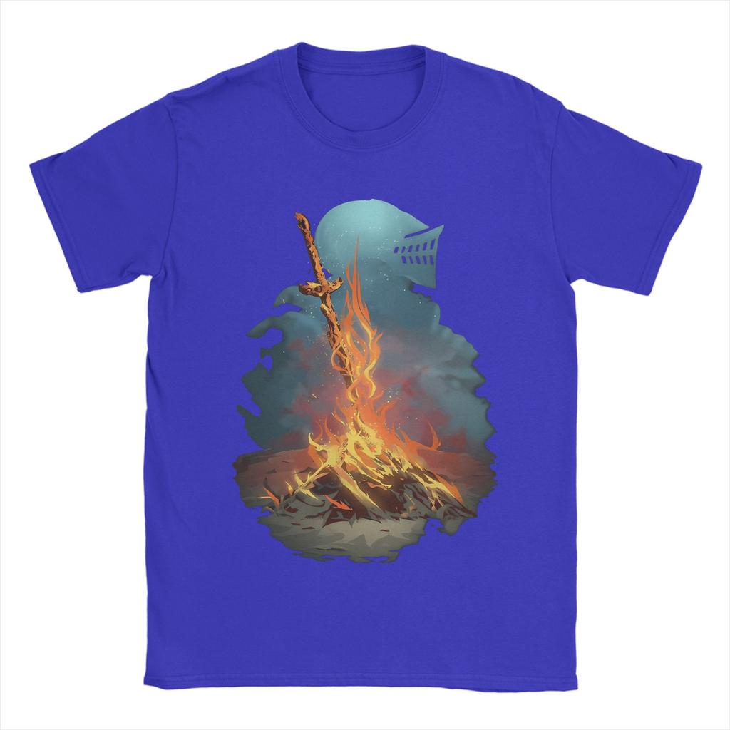 Darks Game Soulsd Sun Gwyndolin Mens T Shirts Humor Tee Shirt Short Sleeve O Neck TShirts Cotton Summer Clothes