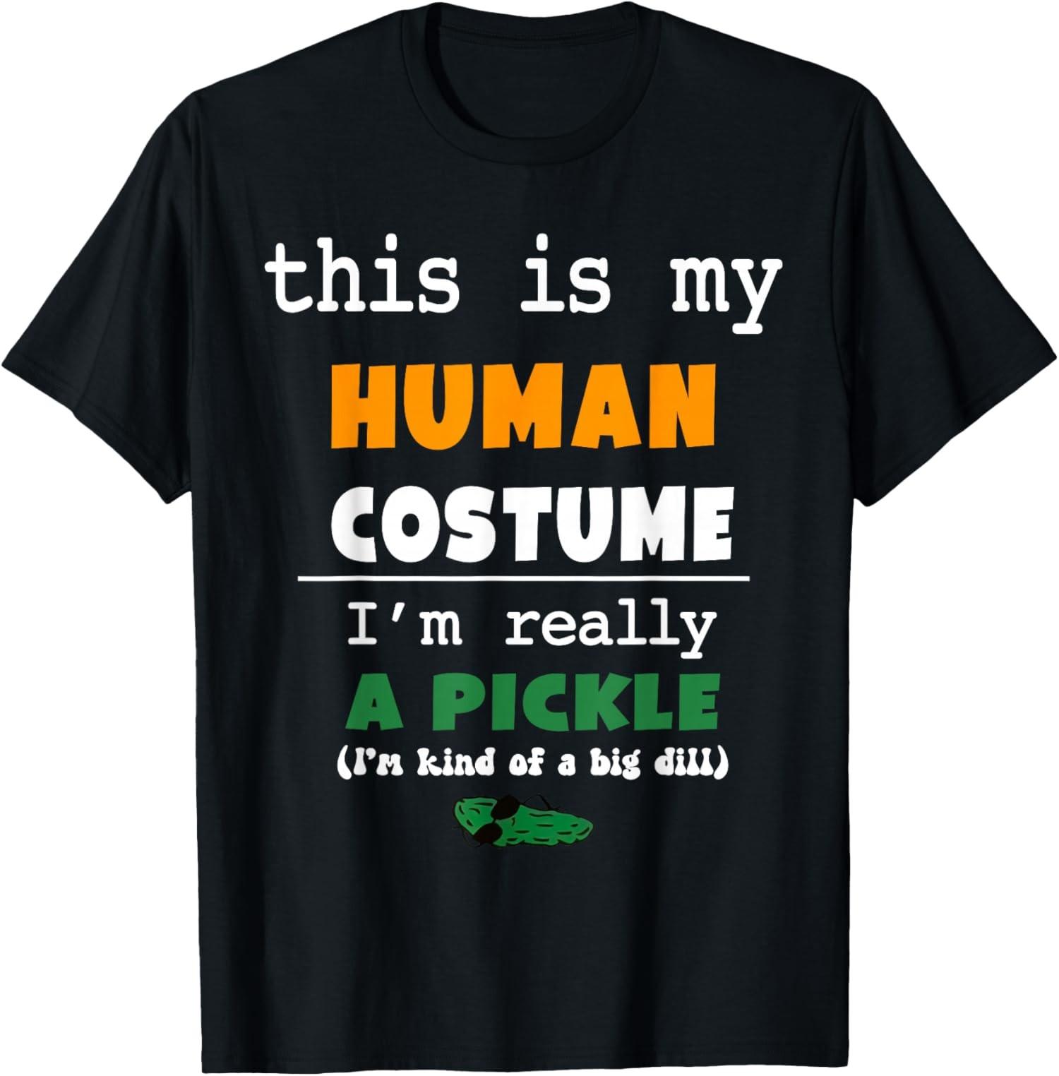Mon costume humain dr?le cornichon grande aneth T-shirt unisexe S