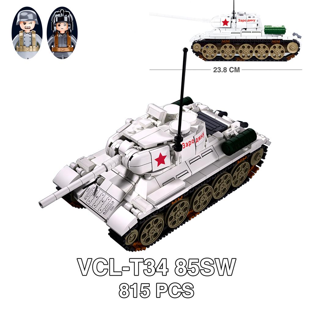 Militär WW2 Panzer Tiger Sherman T34 Panzer Fahrzeug Flugzeug Armee Soldat Waffen Modellbau Baustein Ziegel Kinder Kinder Spielzeug