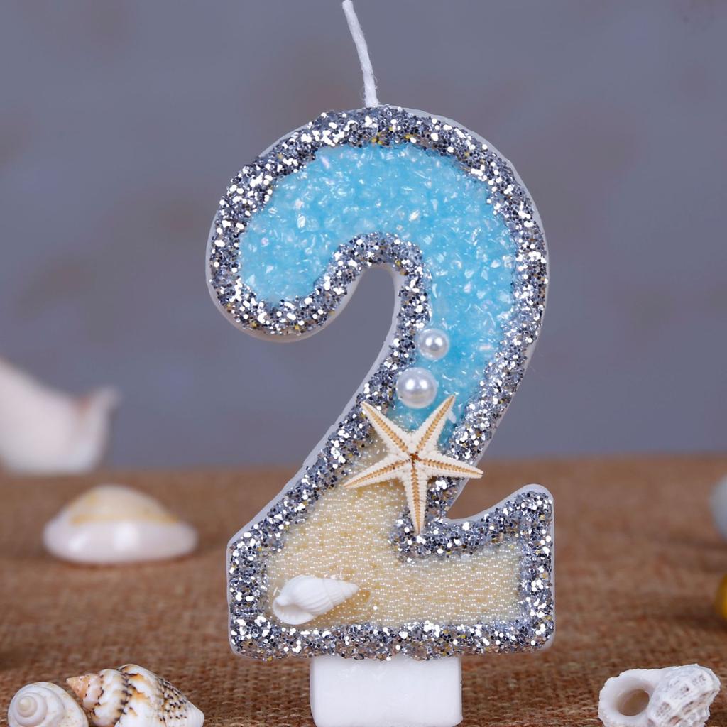 Cute Cartoon Digital Candles, Birthday Candles, Party Decorations