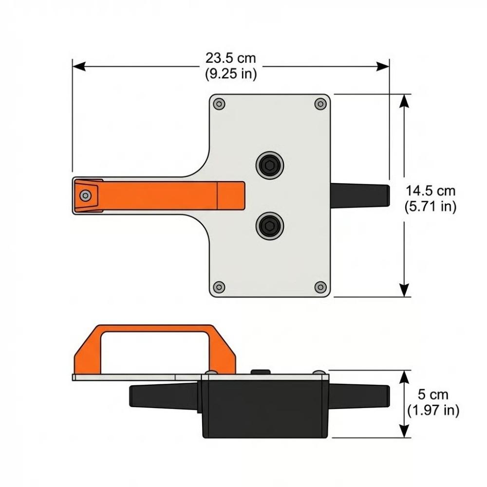 Strapazierfähiger Drahtzieher Handheld 8mm Drahtzieher Kabelzieher Wand Unterirdisch Rechenzentrum