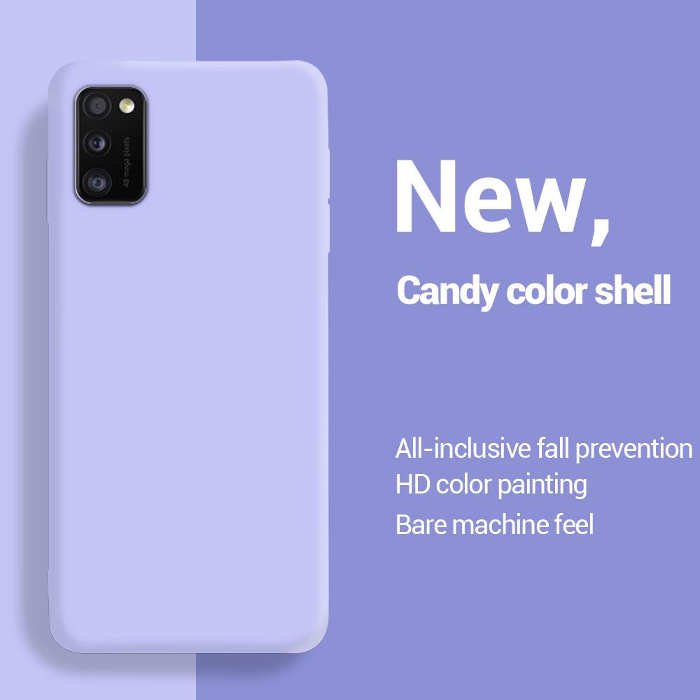 Silikonový obal na telefon pro Samsung Galaxy A31 A41 A51 A71 A11 A21S A12 A22 A32 A42 A52 A52s 5G A30S A50 A70 Zadní kryt Fundas