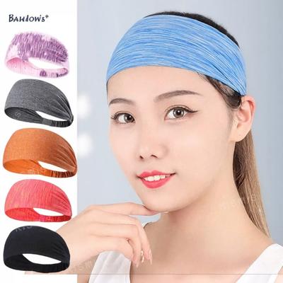 Yoga Hair Band Wide Brimmed Headband Sweat Absorbing Breathable Sports Fitness Workout Headband for Women