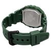 Casio Standard Digital Wristwatch W-218H-3BV for Men and Women, Deep Green, Inverted LCD, Overseas Model [Parallel Import]
