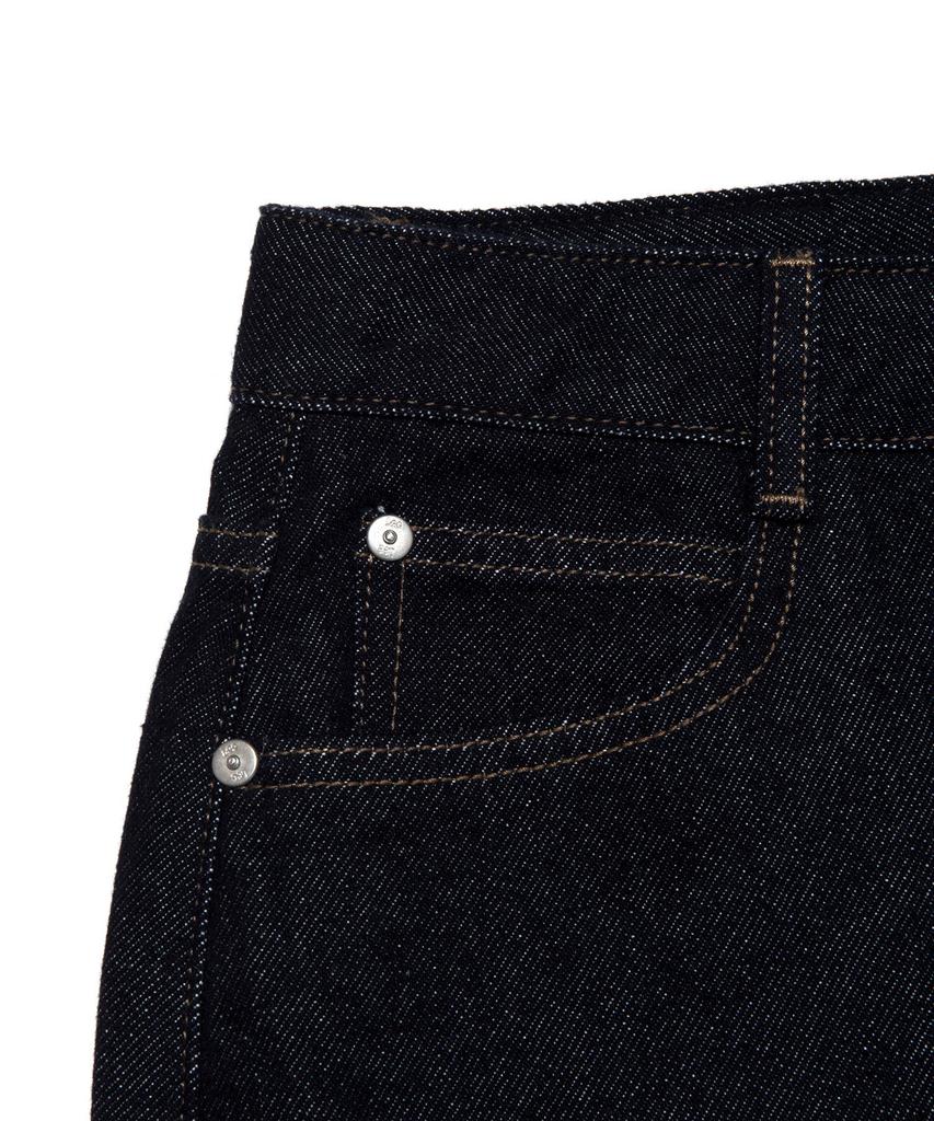 Lee Denim Mini Skirt Indigo Raw