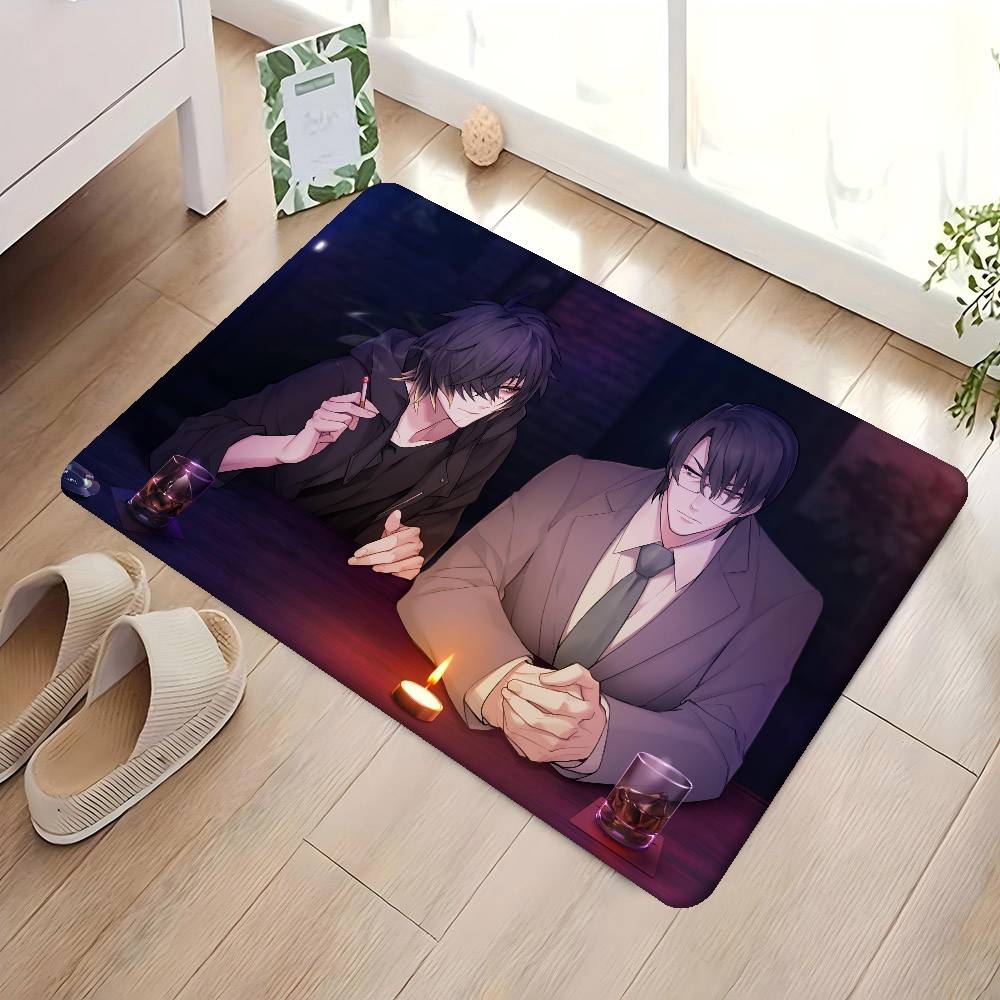 

Game S-Slow Damage Floor Mat INS Style Soft Bedroom Floor House Laundry Room Mat Anti-skid Household Carpets 50x80 cm