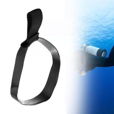 Tauchhalterungsband aus elastischem Gummi, zur Befestigung verschleißfester Unterwasserausrüstung,