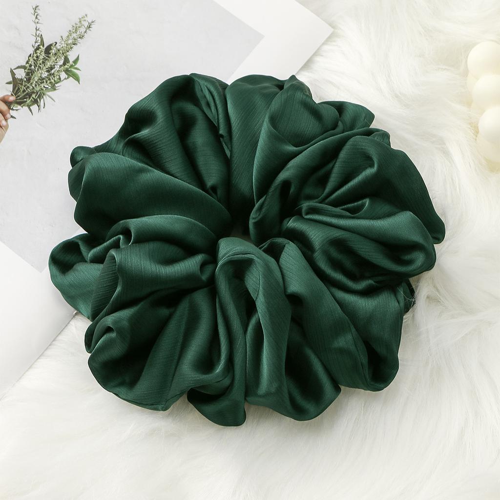 Fashion Muslim Printed Scrunchy Large Premium Oversize Hair Band Malaysia Chiffon Big Size Muslim Hijab Scrunchies