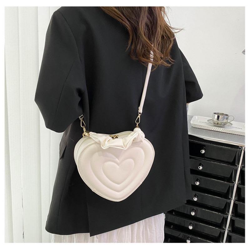 Damentasche Mode Umhängetasche neue einfache Mode Liebe Box Tasche tragbare Schulter Umhängetasche