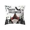 Horror Halloween Pumpkin Grim Reaper Print Pattern Cushion Cover Home Living Room Sofa Decoration Polyester Pillow