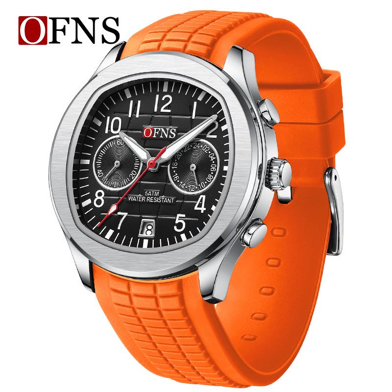 Oufanny Men s Classic Casual Waterproof Luminous Quartz Watch