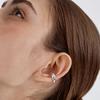 (SILVER925) Rough Cubic Chips Earcuff EC1932