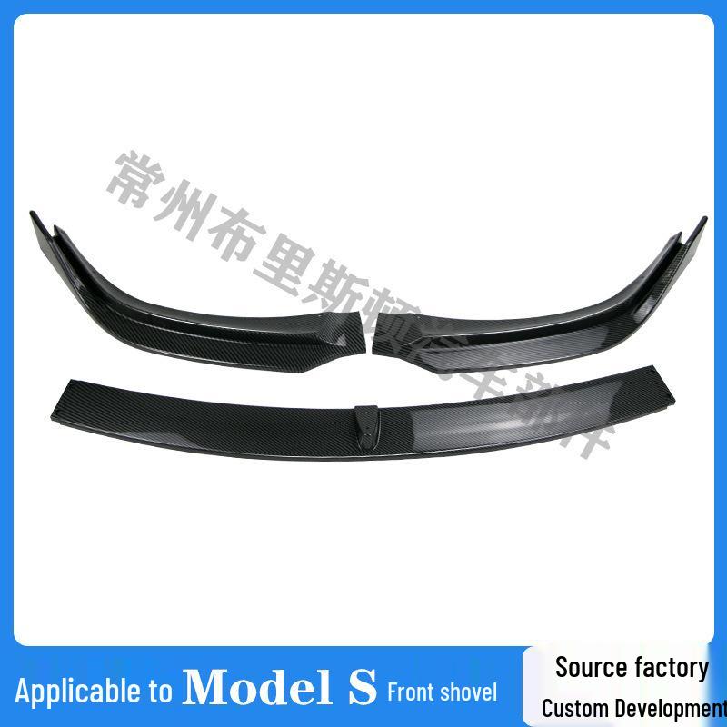 Tesla Model S Exterior Body Kit: Front Lip & Bumper Protection